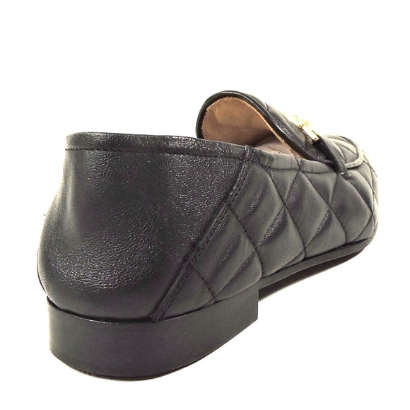 LEMARE 🇮🇹 WOMEN'S BLACK SOFT LEATHER COMFORT LOAFERS - Picture 5 of 8
